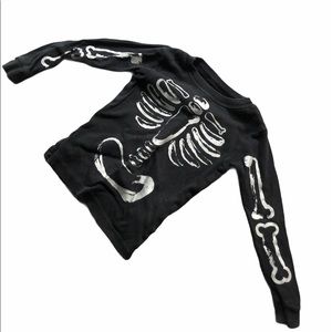 CARTERS SKELETON LONG SLEEVE